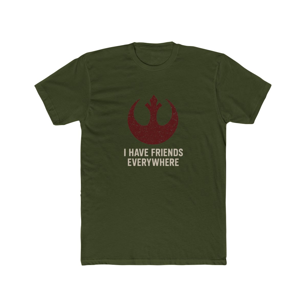 Andor Star Wars 'I Have Friends Everywhere' T-Shirt - alternate angle 5, merchandise