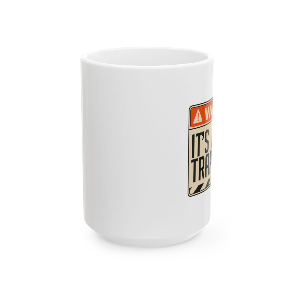 Admiral Ackbar It's a Trap Star Wars Mug - Funny Fan Coffee Cup - alternate angle 2, merchandise