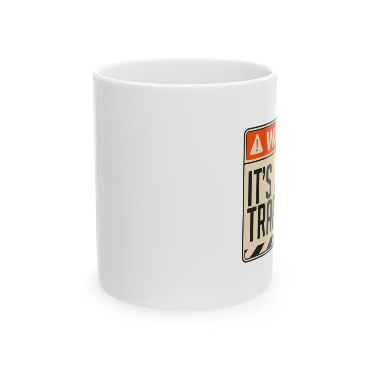 Admiral Ackbar It's a Trap Star Wars Mug - Funny Fan Coffee Cup - alternate angle 1, merchandise