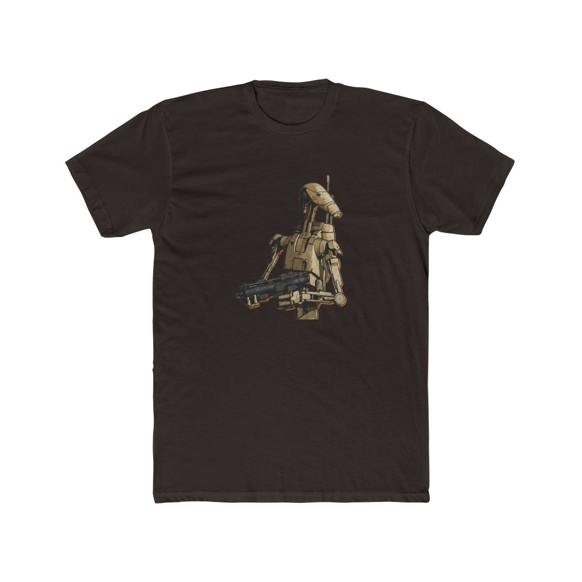 Battle Droid Roger Roger Pun T Shirt - Funny Star Wars Fan Gift - alternate angle 2, merchandise