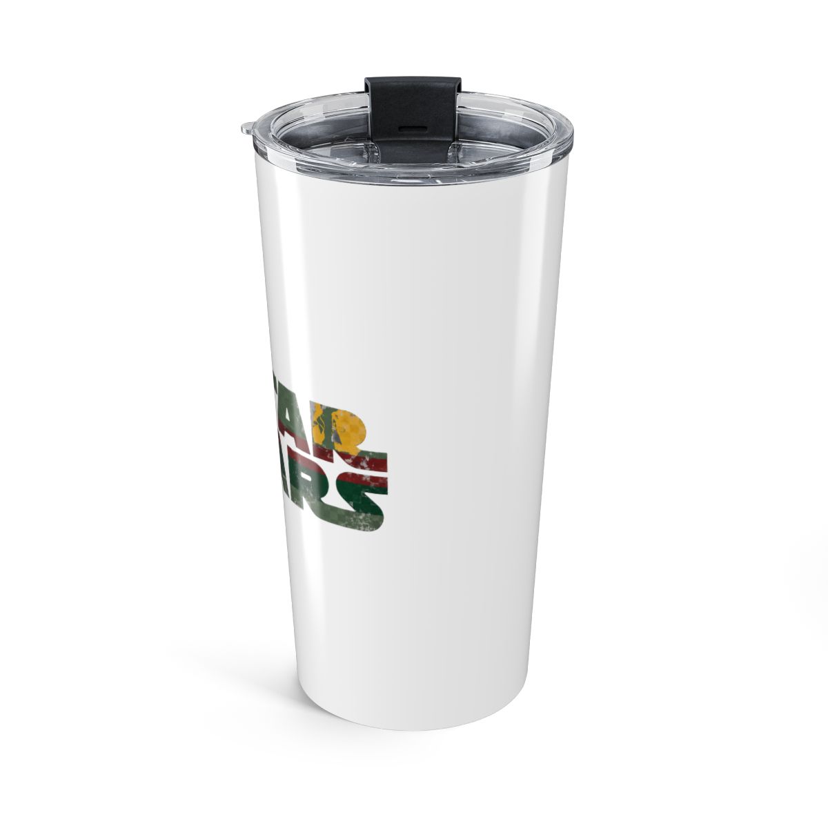 Boba Fett Style Star Wars Logo Travel Mug - alternate angle 2, merchandise
