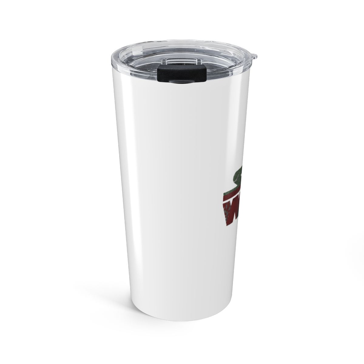 Boba Fett Style Star Wars Logo Travel Mug - alternate angle 1, merchandise