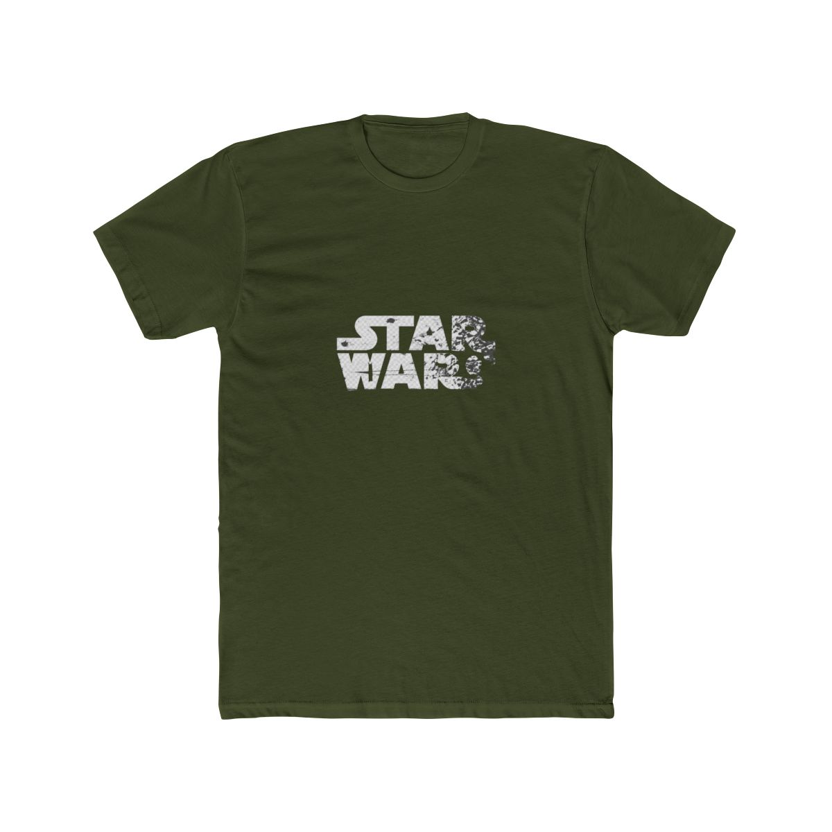 White Star Wars Logo T Shirt - alternate angle 5, merchandise