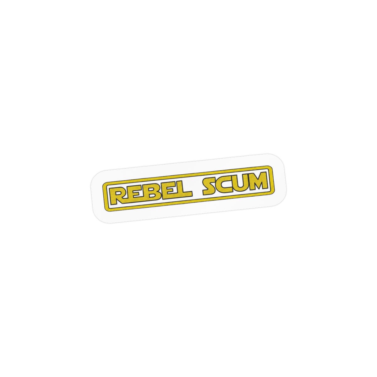 Rebel Scum Sticker | Bold Star Wars Vinyl Decal - alternate angle 1, merchandise