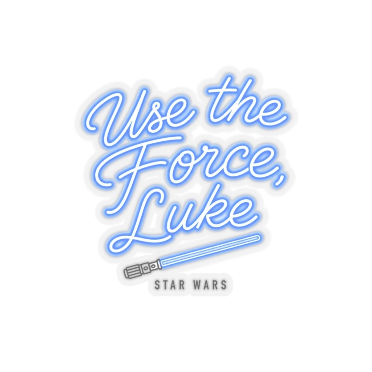 Star Wars "Use the Force, Luke" Sticker