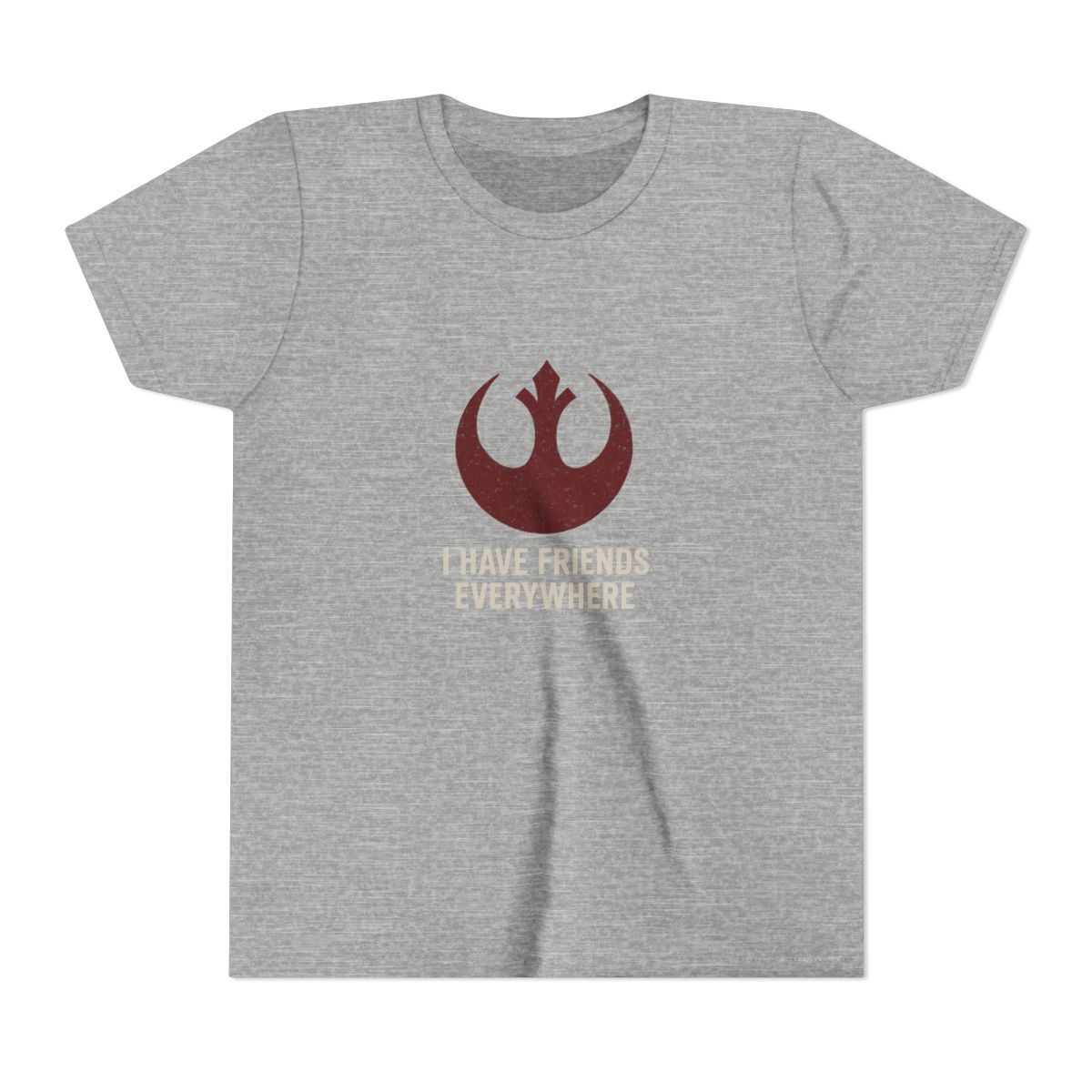 Andor Star Wars 'I Have Friends Everywhere' Kids T-Shirt - alternate angle 3, merchandise