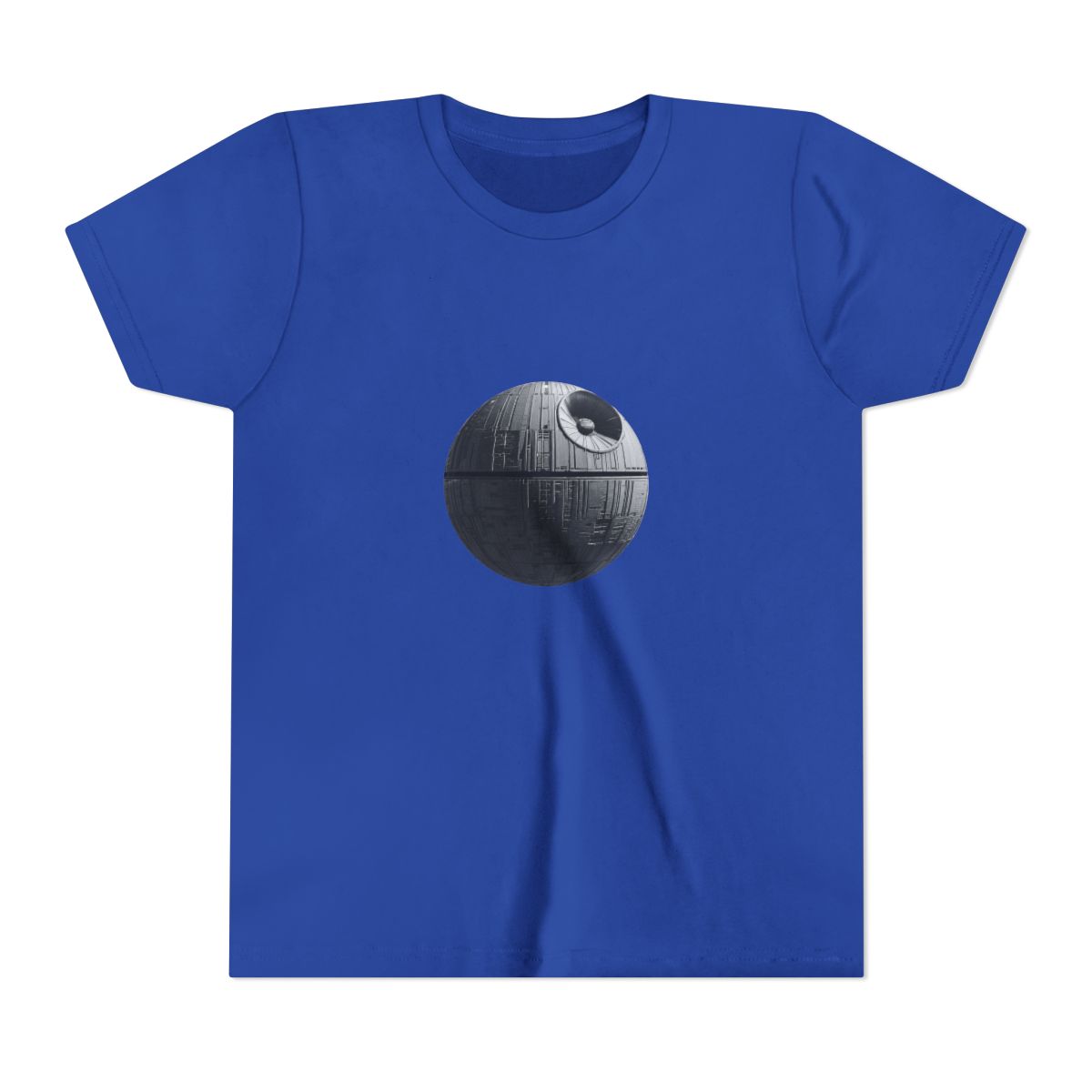 Iconic Death Star Star Wars Kids T Shirt - Galactic Fan Gift - alternate angle 5, merchandise